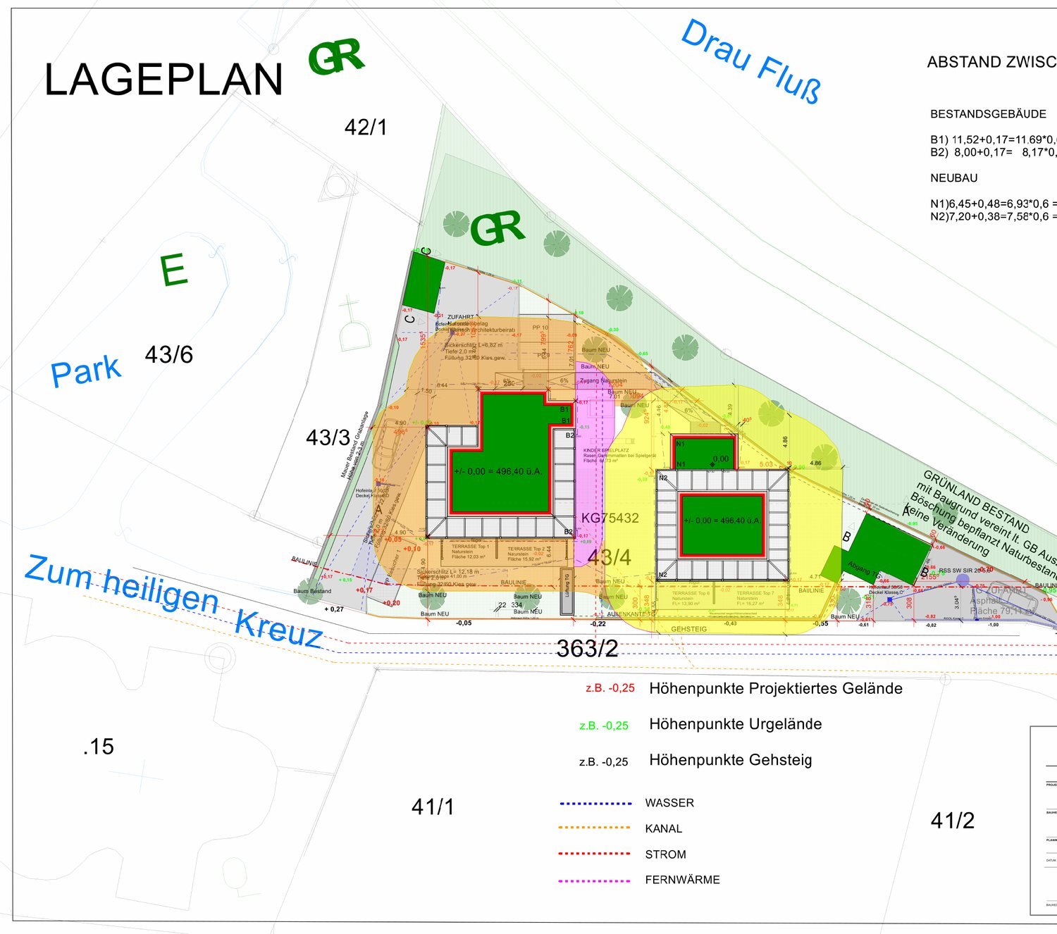 Villach — Lageplan